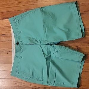 Armani Exchange mint color shorts